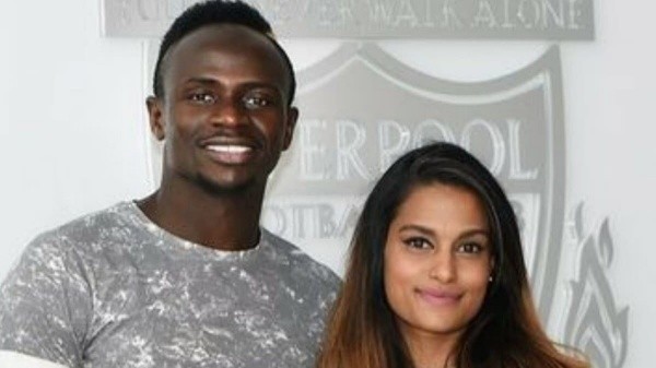 Melissa Reddy y Sadio Mane