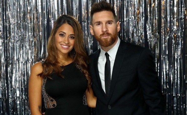 Antonela Roccuzzo y Lionel Messi 