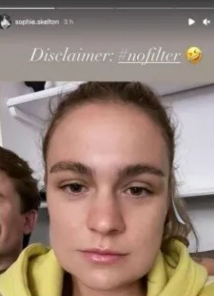 La impactante foto de Sophie Skelton. Foto: (@sophieskelton)