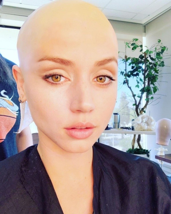 Ana de Armas calva. Foto: (@ana_d_armas)