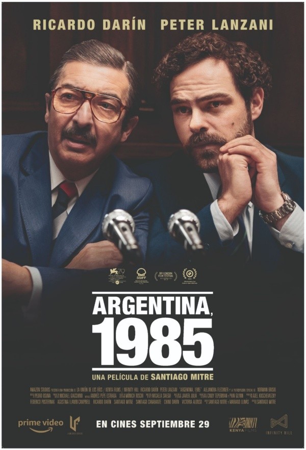 El póster oficial de Argentina, 1985. Foto: (Prime Video)