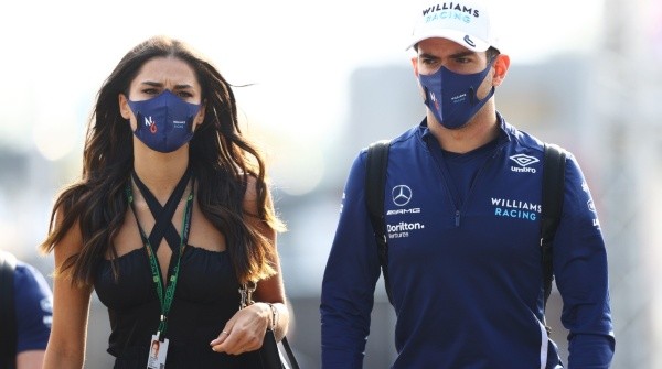 Pese a que en un principio se ocultaban, Dziwiszek y Lafiti salen desde la llegada de este a la Fórmula 1 (Getty Images)