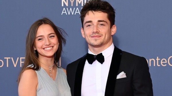 Jóvenes y exitosos, Leclerc y Siné transitan una linda historia de amor (Getty Images)