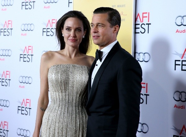 Brad Pitt y Angelina Jolie. Foto: (Getty)