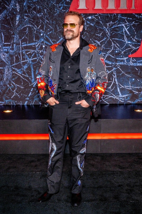 David Harbour, uno de los protagonistas de Stranger Things (Getty).