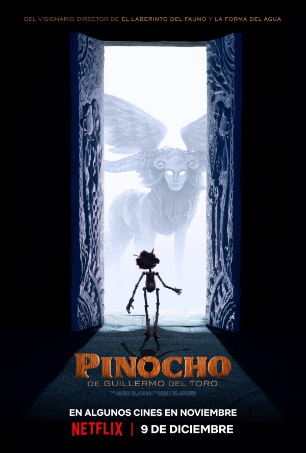 Nuevo arte principal de Pinocho (Netflix).