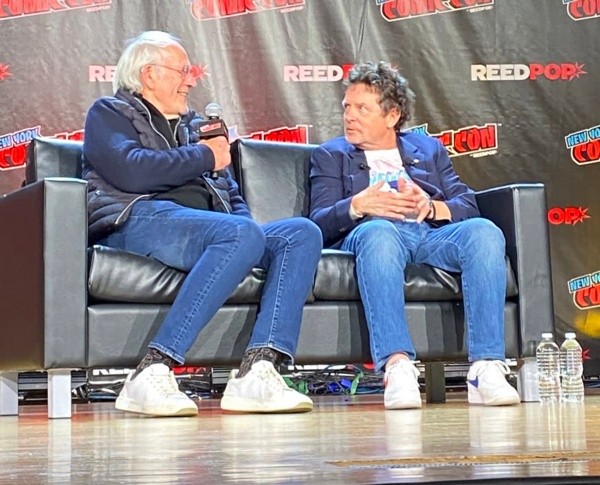 volver al futuro reunion new york comiccon