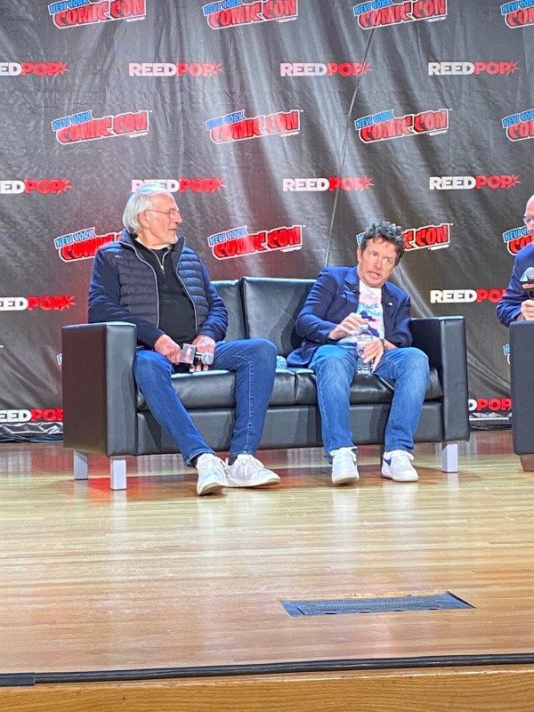 volver al futuro reunion new york comiccon