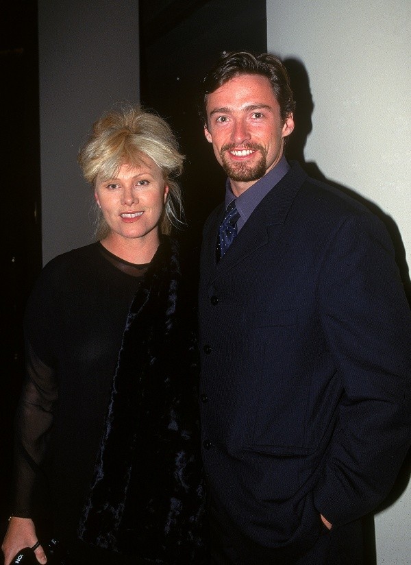 Hugh Jackman y Deborra-Lee Furness en 1997 (Getty).