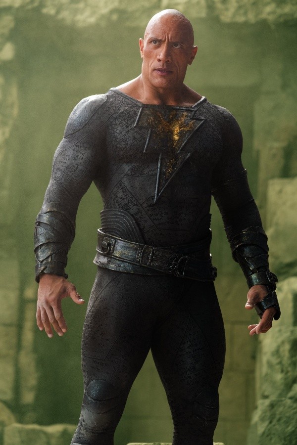 Dwayne Johnson protagoniza Black Adam (Warner Bros).