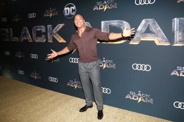 Dwayne Johnson protagoniza Black Adam (Getty).