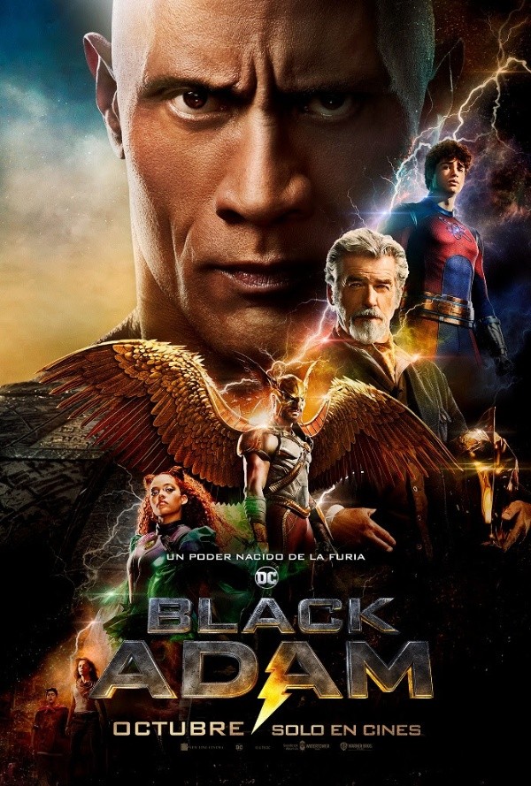 Black Adam ya está en los cines (Warner Bros).