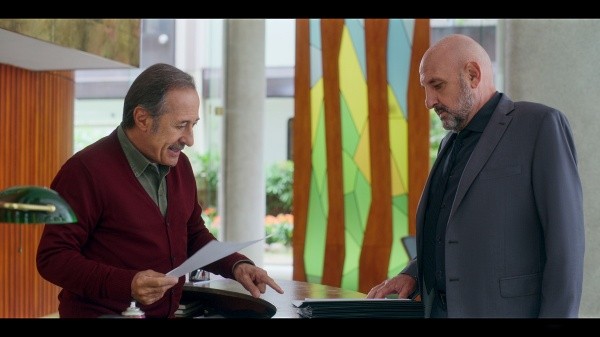 Guillermo Francella y el Puma Goity. Foto: (Star +)