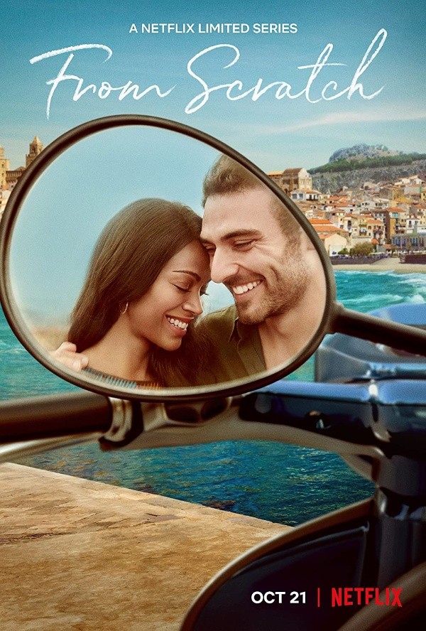 Zoe Saldaña protagoniza Desde Cero (Netflix).