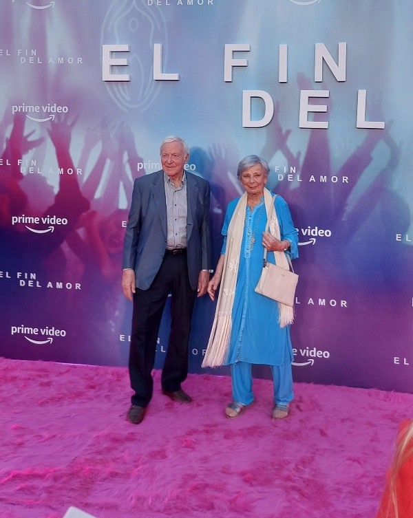 Los abuelos de Lali en la serie. Foto: (Noe Ríos)