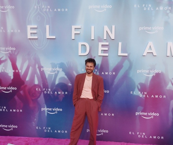 Andrés Gil en la premiere de El fin del Amor. Foto: (Noe Ríos)
