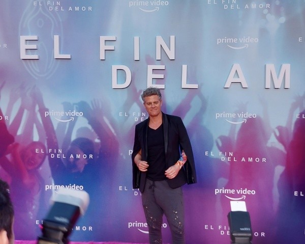 Mike Amigorena en la premiere de El fin del Amor. Foto: (Noe Ríos)