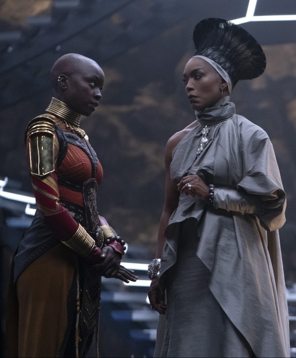 wakanda forever danai gurira okoye ramonda angela bassett