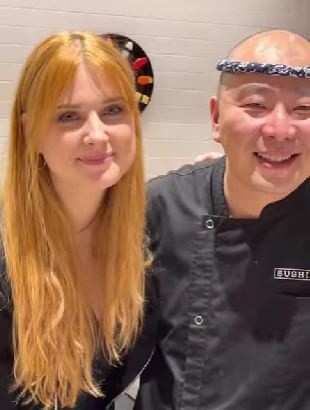 El nuevo look de Alexandra Breckenridge (Instagram @alexandrabreck).