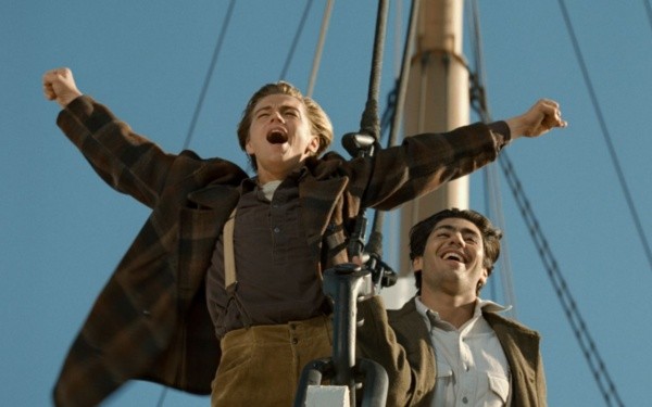 Leonardo DiCaprio en Titanic. Foto: (IMDB)