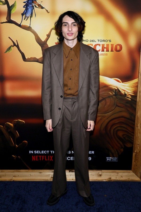 Finn Wolfhard presta su voz en Pinocho de Guillermo Del Toro (Getty).