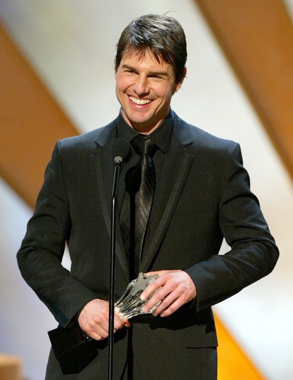 Tom Cruise en los Critics Choice Awards de 2005 (Getty).