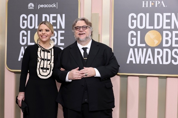 Guillermo del Toro y Kim Morgan. Foto: (Getty)