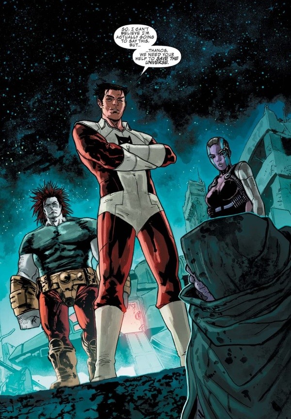 Starfox, el personaje que interpreta Harry Styles (Marvel).