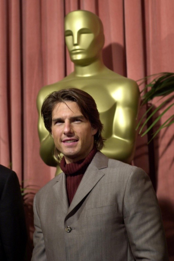 Tom Cruise en los Premios Oscar 2000 (Getty).