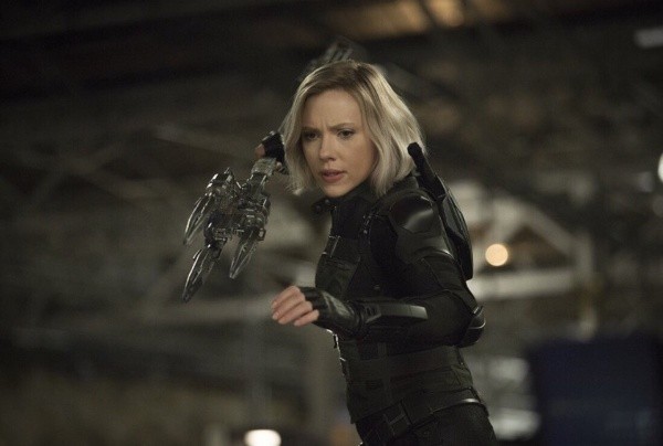 Scarlett Johansson en Avengers: Infinity War (IMDb).