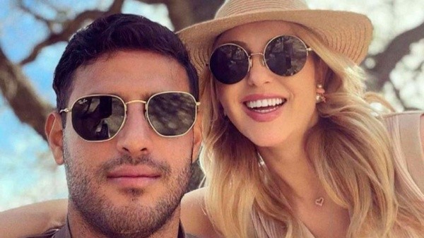 El futbolista y la periodista se conocieron en Europa y hoy viven en EEUU (Instagram)
