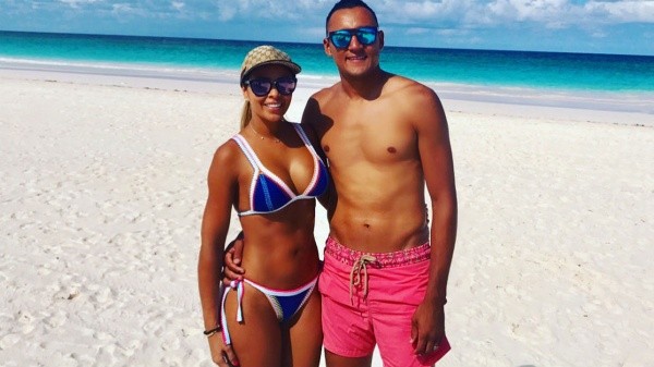 Unas clases de religión fueron el puntapié de la historia de Andrea y Keylor (Instagram)