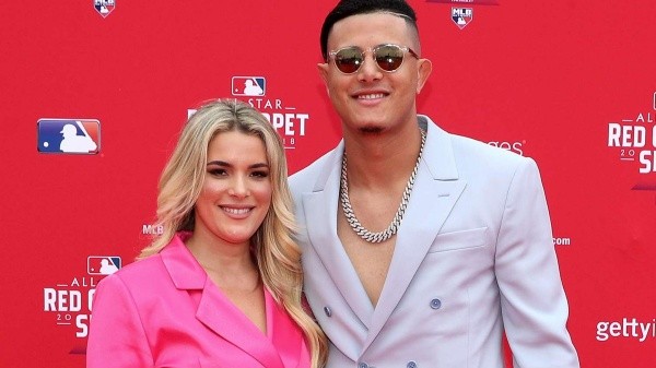 Siempre bien unidos, Yainee es un apoyo constante para su marido (Getty Images)