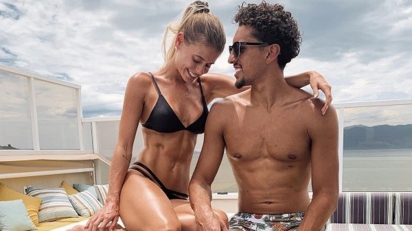 Un mensaje por las redes despertó el amor entre Carol y Marquinhos (Instagram)