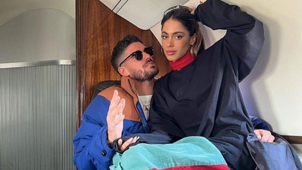 Aunque tardaron en hacerlo formal, el amor unió a Rodrigo y Tini (Instagram)