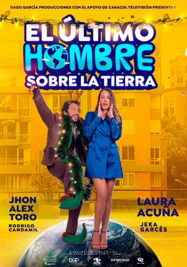 Laura Acuña y John Álex Toro protagonizan El último hombre sobre la Tierra (IMDb).