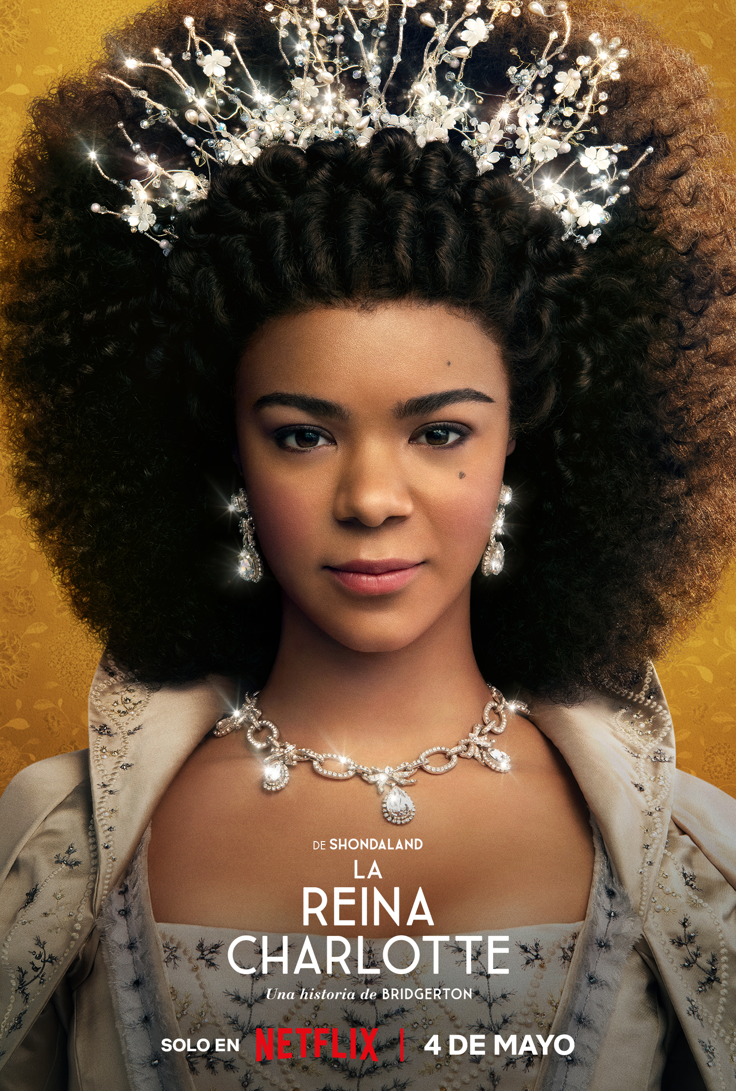 El arte principal de Queen Charlotte. Foto: (Netflix)