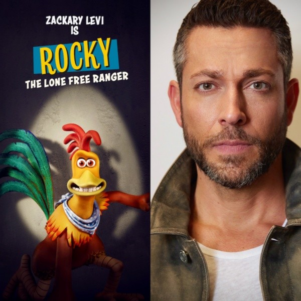 Zachary Levi es Rocky (Netflix).