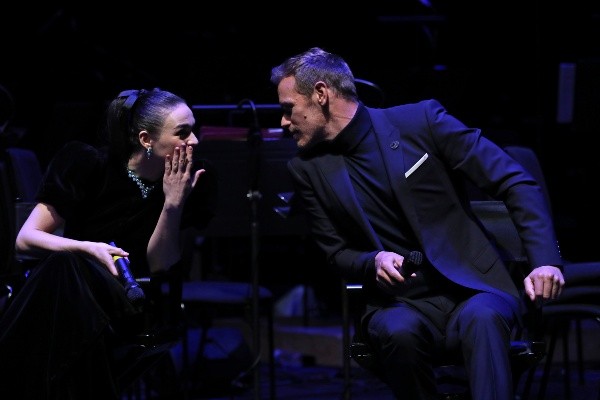 Sam Heughan y Sophie Skelton. Foto: (Getty)