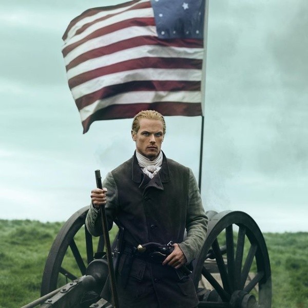 Sam Heughan en la temporada 7. Foto: (Starz)