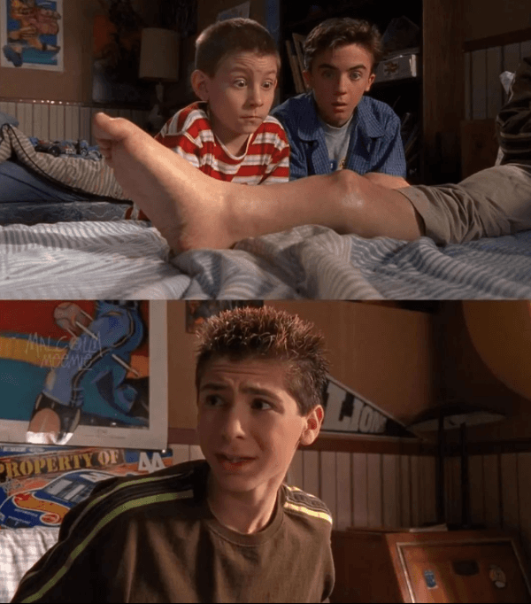 Una imagen basta para describir el humor tan peculiar que hizo a esta serie un suceso. Imagen: @malcolm_in_the_middle_serie.