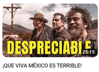 Kristoff Raczynski fue de los que criticaron sin piedad a esta película. Imagen: @KristoffRaczynskiCine.