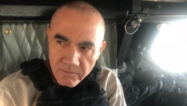 El verdadero Dámaso López en una imagen tomada luego de ser detenido. Imagen: Semanario Zeta.