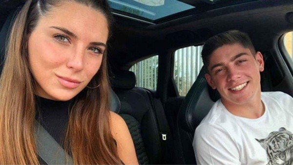 La pasión por el fútbol unió a Mina con Federico.