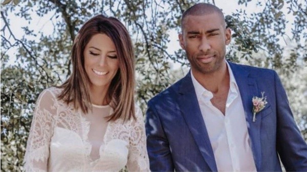 El día del casamiento entre Jayson y Milena.