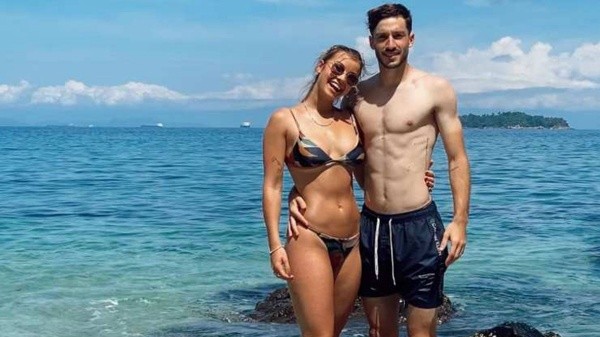 Matias y Florencia disfrutando de la vida juntos.